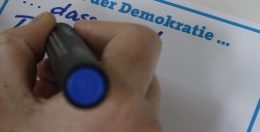 Beratungsworkshops zum Jahr der Demokratie 2018 in Leipzig. Foto: Stadt Leipzig